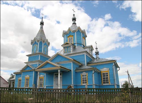Čyrvony Partyzan (Płutoŭka). Orthodox church of the Birth of the Virgin