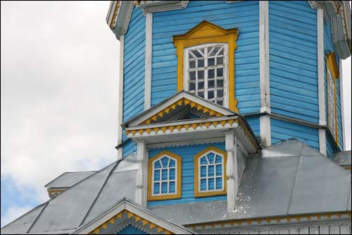 Čyrvony Partyzan (Płutoŭka). Orthodox church of the Birth of the Virgin