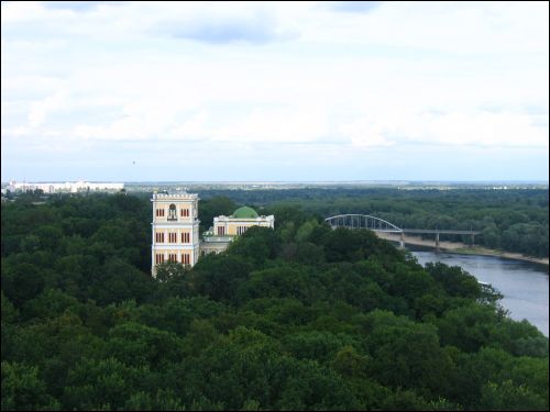  - Zespół pałacowo-parkowy Rumiancewów-Paskiewiczów. Rzeka Soż i pałac