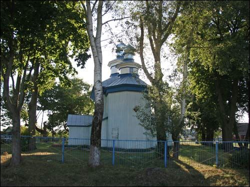  - Царква Святога Мікалая. Погляд на царкву ад усходу (08.2008)