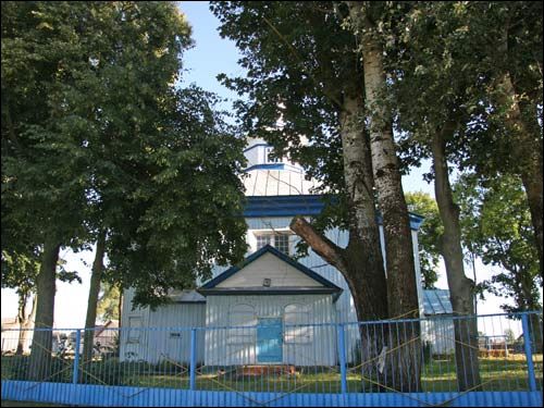  - Царква Святога Мікалая. Погляд на паўночны фасад (08.2008)