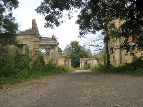 Fragment of the manor Barysaŭščyna. Manor of Jastrzębski