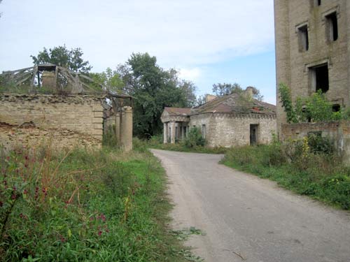 Fragment of the manor Barysaŭščyna. Manor of Jastrzębski
