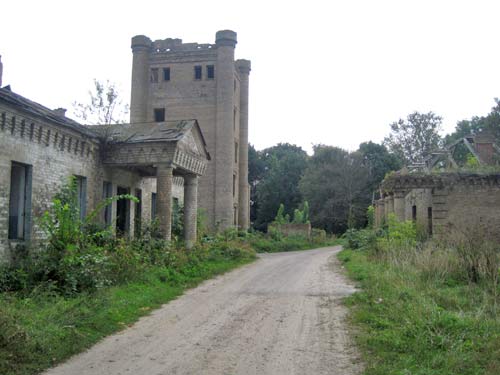 Fragment of the manor Barysaŭščyna. Manor of Jastrzębski