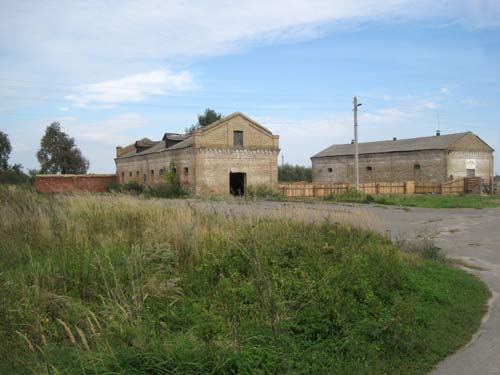 Household yard, a fragment Barysaŭščyna. Manor of Jastrzębski