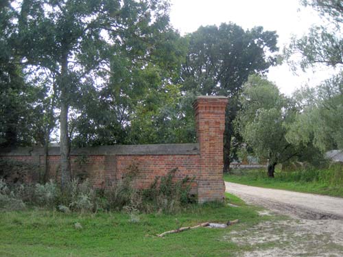 Remnants of the northern gate Barysaŭščyna. Manor of Jastrzębski