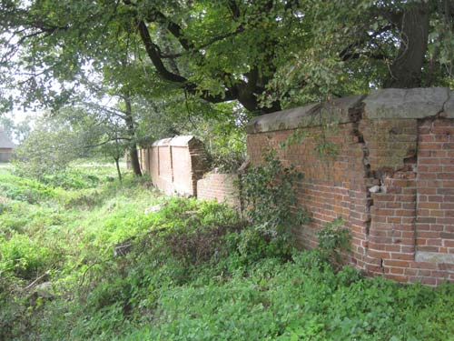A fragment of the fence Barysaŭščyna. Manor of Jastrzębski