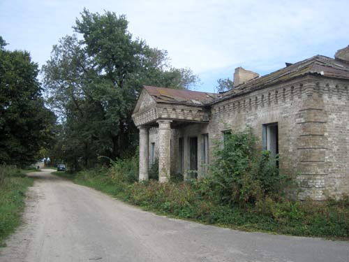 Dwelling house, a fragment Barysaŭščyna. Manor of Jastrzębski