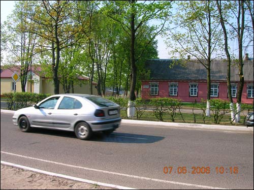 Lelčycy. Town streets 