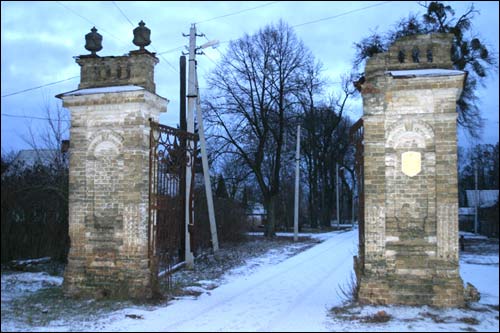 Barbaroŭ. Manor park of the Horvat former Manor-place