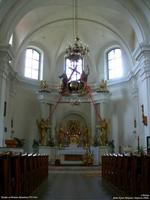  - Касцёл Святога Міхала Арханёла і кляштар цыстэрцыянак. Мозырь (монастырь цистерцианок осн. в 1610г. (костёл св.Михаила Архангела 1743-45гг.) 