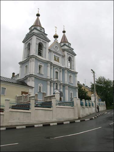 Mazyr. Orthodox church and monastery of St. Michael