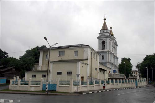 Mazyr. Orthodox church and monastery of St. Michael