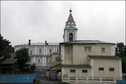 Mazyr. Orthodox church and monastery of St. Michael