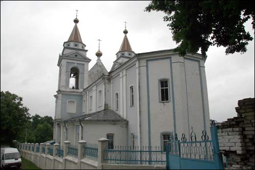 Mazyr. Orthodox church and monastery of St. Michael
