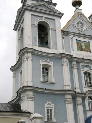 Mazyr. Orthodox church and monastery of St. Michael