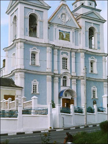 Mazyr. Orthodox church and monastery of St. Michael