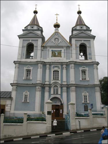 Mazyr. Orthodox church and monastery of St. Michael