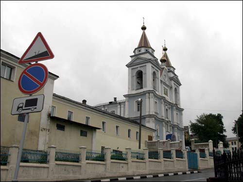 Mazyr. Orthodox church and monastery of St. Michael