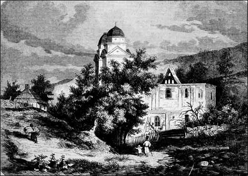 Mazyr. Orthodox church and monastery of St. Michael