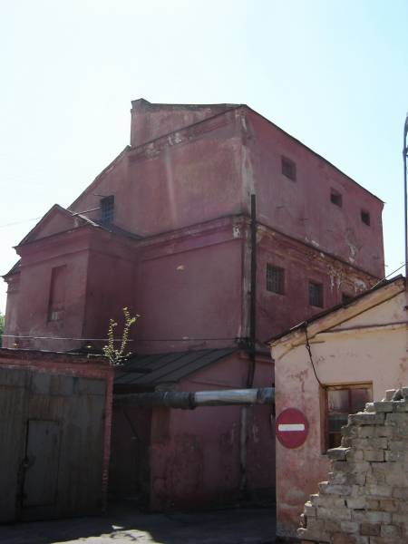 Mazyr. Town streets 