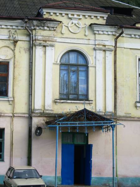 Mazyr. Town streets 