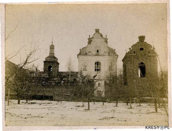 Mozyrz. Kościół i klasztor cystersów