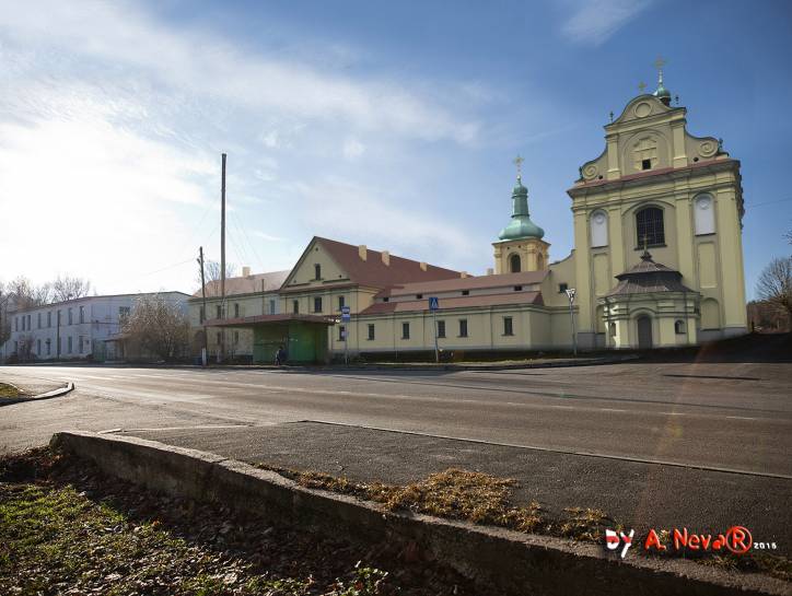 Mozyrz. Kościół i klasztor cystersów