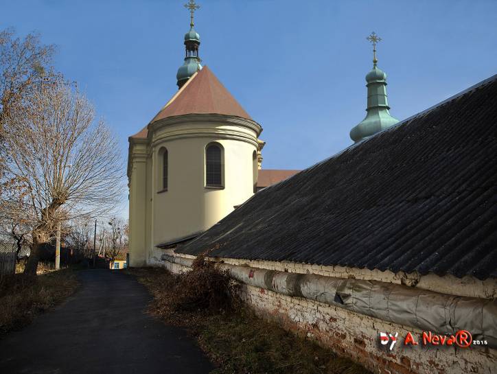Mozyrz. Kościół i klasztor cystersów