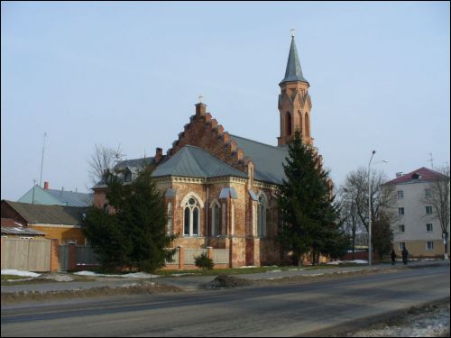Rečyca. Catholic church of the Holy Trinity