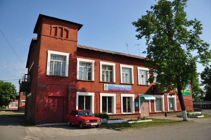 Dobruš.  Living house for the workers of paper mill