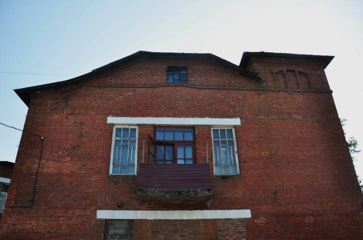 Dobruš.  Living house for the workers of paper mill