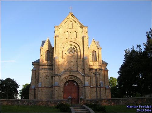 Астравец. Касцёл Адшукання Святога Крыжа