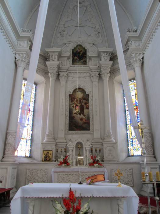 Ašmiany. Catholic church of St. Michael the Archangel