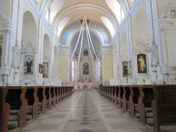 Ašmiany. Catholic church of St. Michael the Archangel