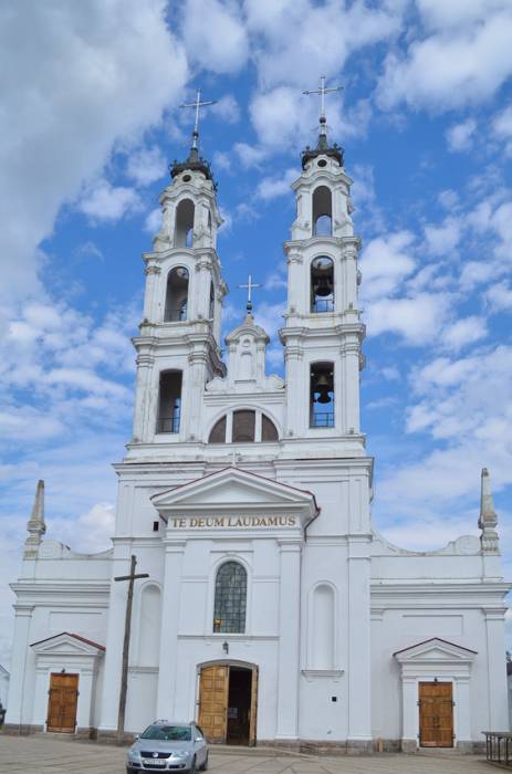 Ašmiany. Catholic church of St. Michael the Archangel