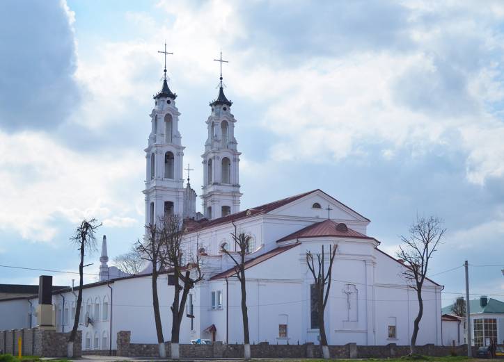 Ašmiany. Catholic church of St. Michael the Archangel