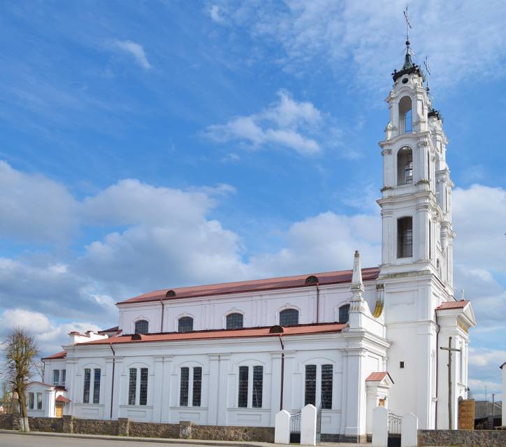 Ašmiany. Catholic church of St. Michael the Archangel