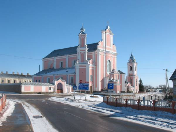Boruny. Kościół ŚŚ. App. Piotra i Pawła i klasztor Bazylianów