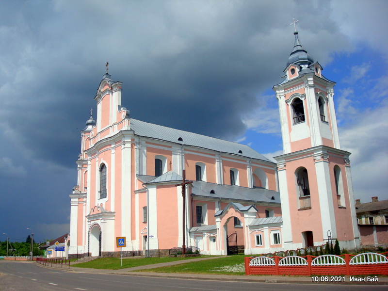 Boruny. Kościół ŚŚ. App. Piotra i Pawła i klasztor Bazylianów