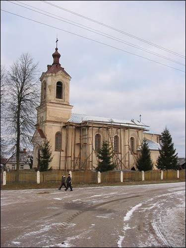 Cudzeniszki.  Kościół Św. Jakuba Ap.