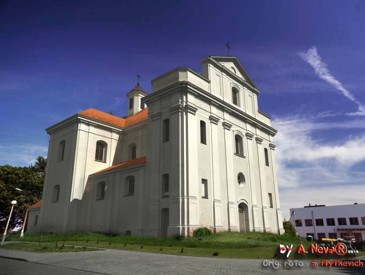 Brzostowica Wielka. Kościół Nawiedzenia NMP