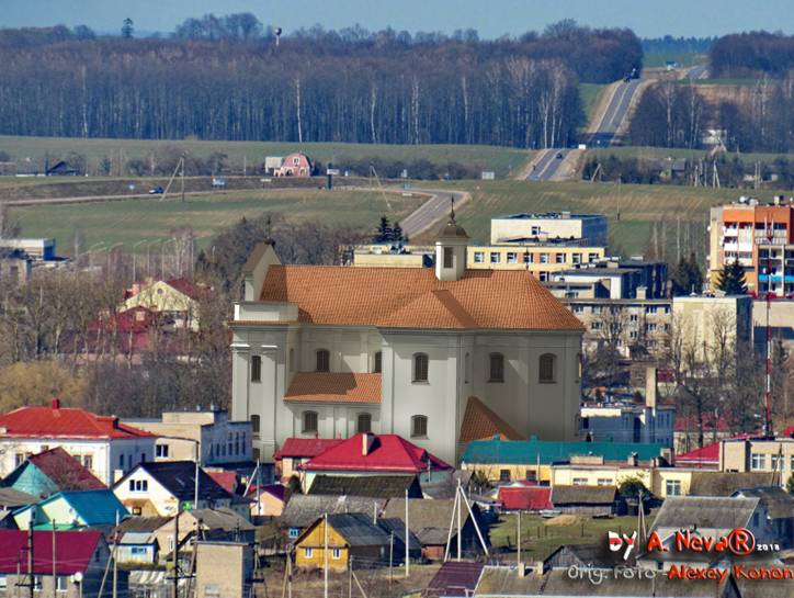 Brzostowica Wielka. Kościół Nawiedzenia NMP