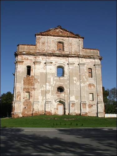 Bierastavica Vialikaja. Catholic church of the Visitation of the Blessed Virgin Mary