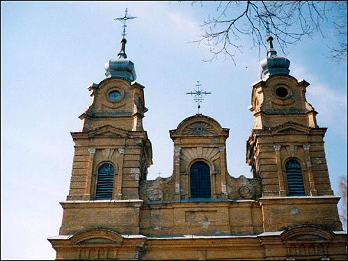 Dvarec. Catholic church of St. Anthony of Padua
