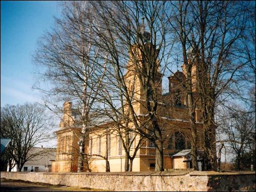 Dvarec. Catholic church of St. Anthony of Padua