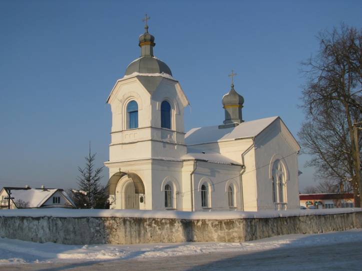 Dworzec. Cerkiew Opieki Matki Boskiej