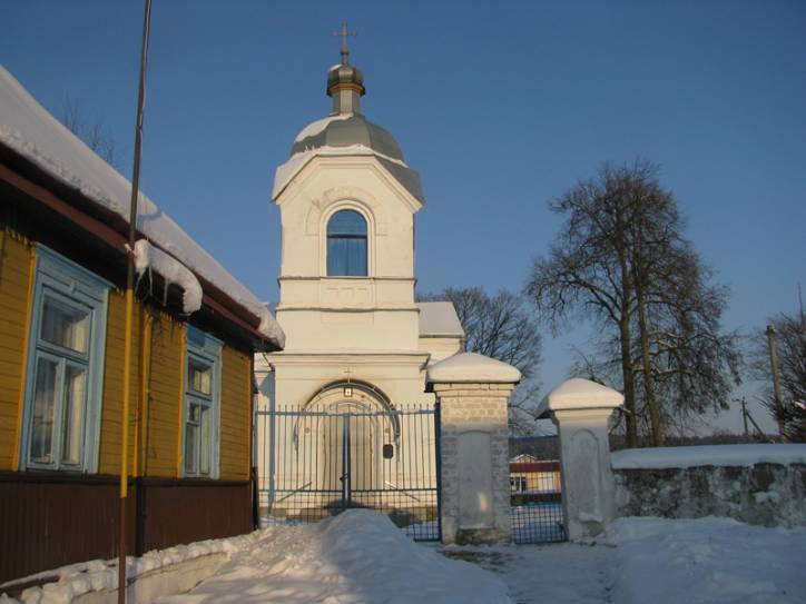 Dworzec. Cerkiew Opieki Matki Boskiej