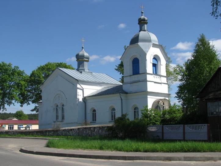 Dworzec. Cerkiew Opieki Matki Boskiej