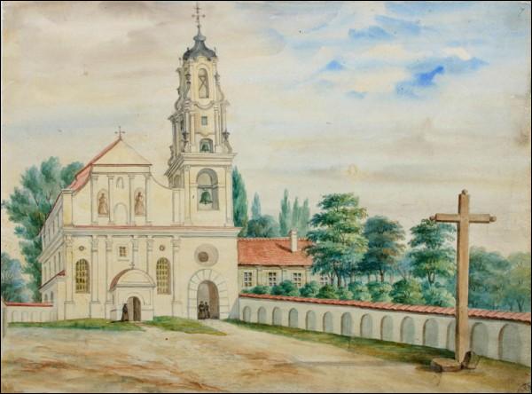Hrodna. Catholic church of the Discovery of the Holy Cross (Bernardine)